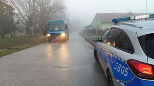 Łęg: Nietrzeźwy kierowca szkolnego autobusu zatrzymany