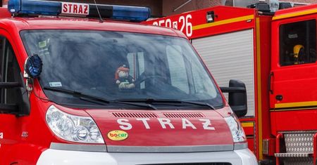 Groźny pożar w Siemianowicach Śląskich. 1,5 roczne dziecko w szpitalu