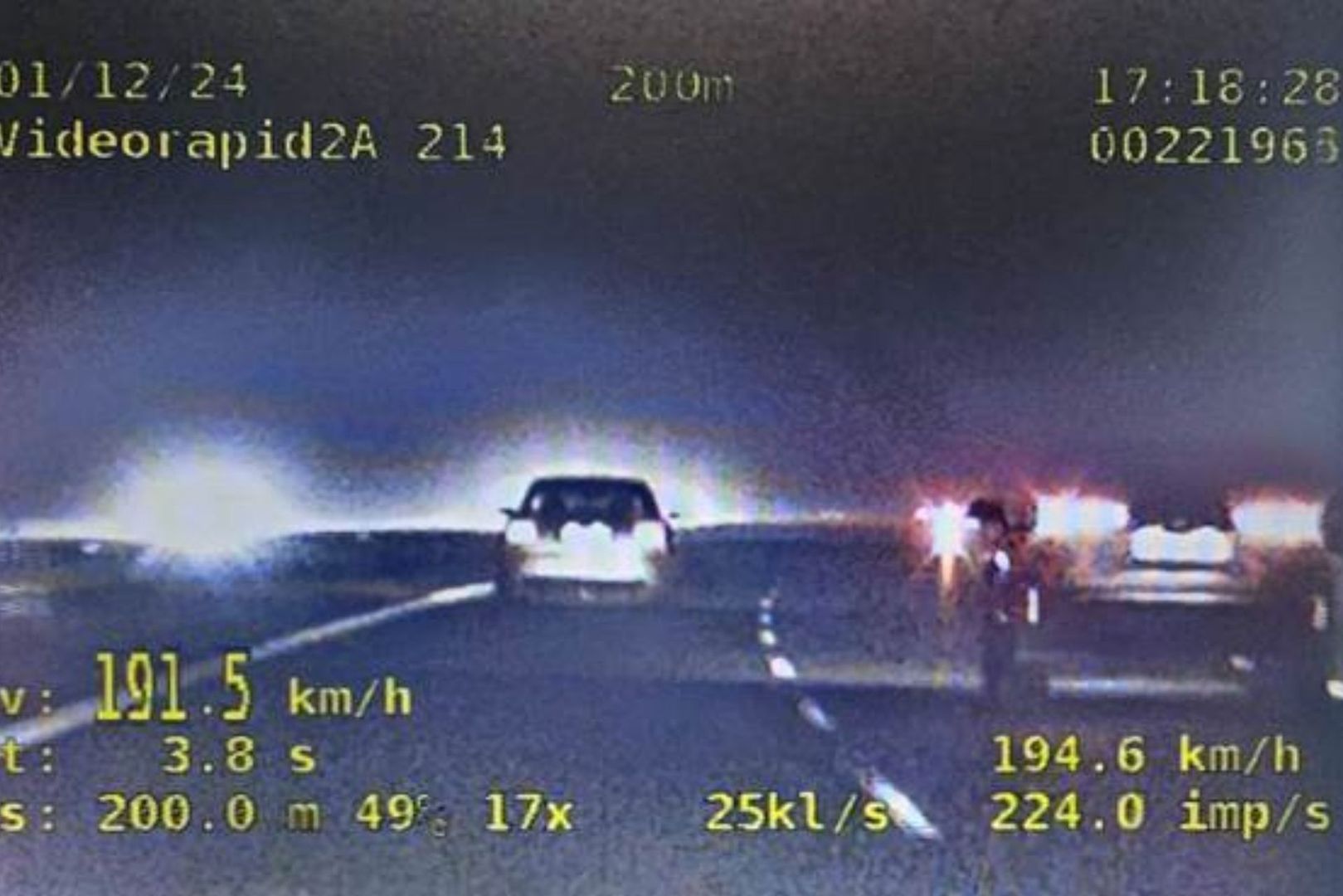 Potencjalny zabójca za kółkiem? Szok, ile km/h jechał we mgle