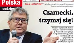 „Gazeta Polska Codziennie” wspiera związaną z pismem sędzię jako kandydatkę do KRS i broni Ryszarda Czarneckiego ws. słów o Róży Thun
