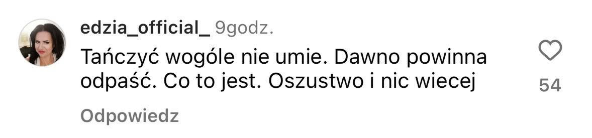 Edzia uderza w Dagmarę Kaźmierską
