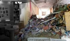 Reporterka PAP z Charkowa: wszędzie zniszczone bloki, sklepy, obiekty kultury; co chwila słychać eksplozje