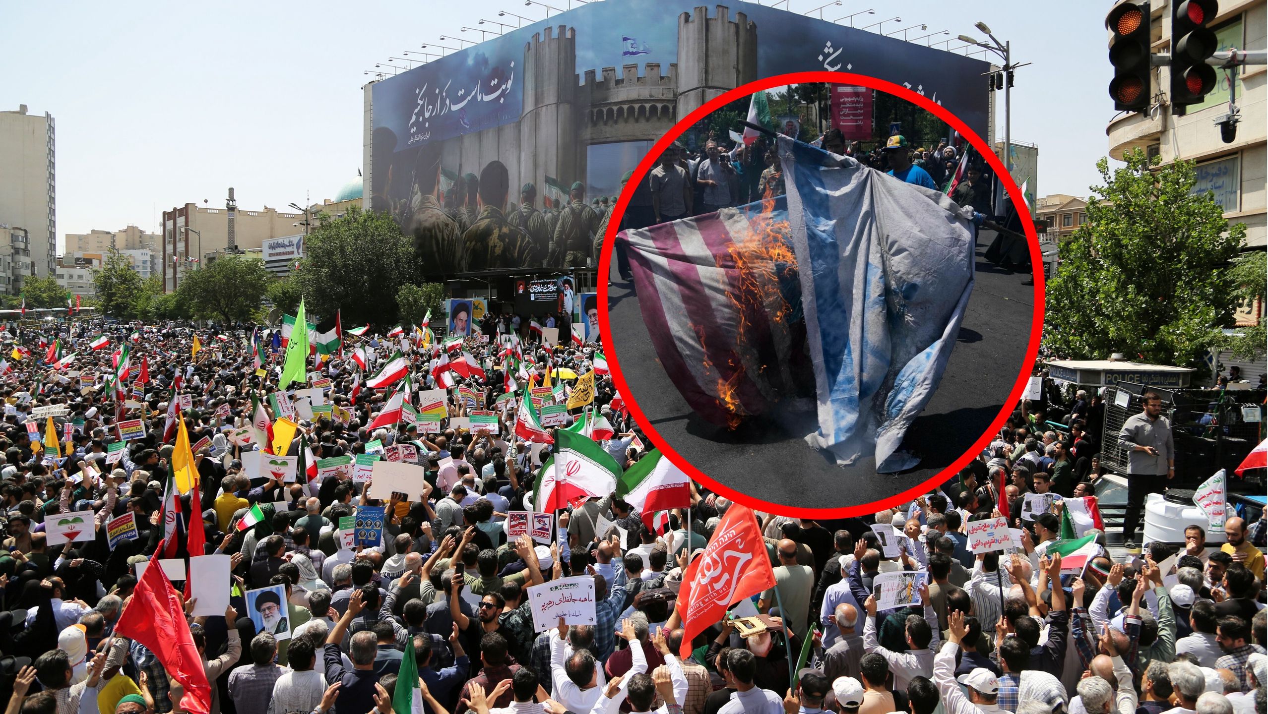 Antyizraelskie demonstracje w Iranie