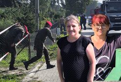 "W pierwszej chwili ogłuchłam". Widzieli akcję na niebie, po chwili spadł dron