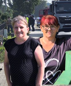 "W pierwszej chwili ogłuchłam". Widzieli akcję na niebie, po chwili spadł dron