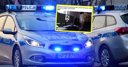 Zmarł po interwencji policji. "Napisała, że męża przewrócił wiatr"