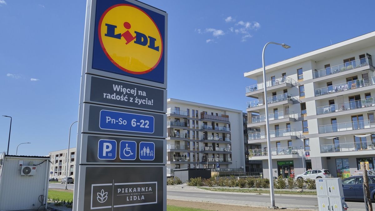 Lidl przy ul. Granata w Lublinie