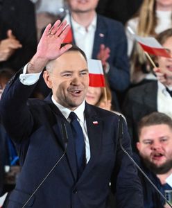 Ile języków zna Nawrocki? Tłumaczył się na pierwszej konferencji