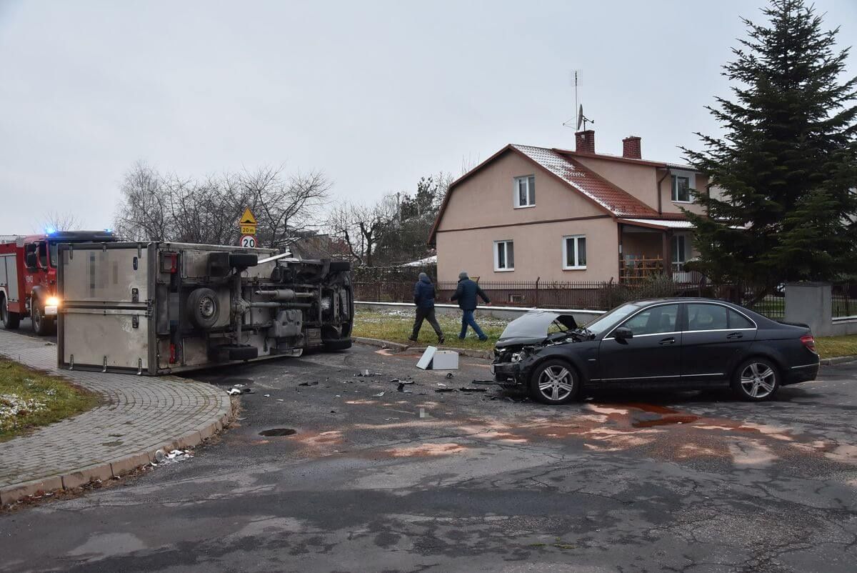 Zderzenie na skrzyżowaniu w Krasnystawie
