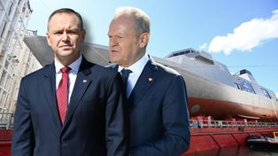 Nawrocki wbił szpilę Tuskowi ws. fregaty. "Niezrealizowane marzenia"