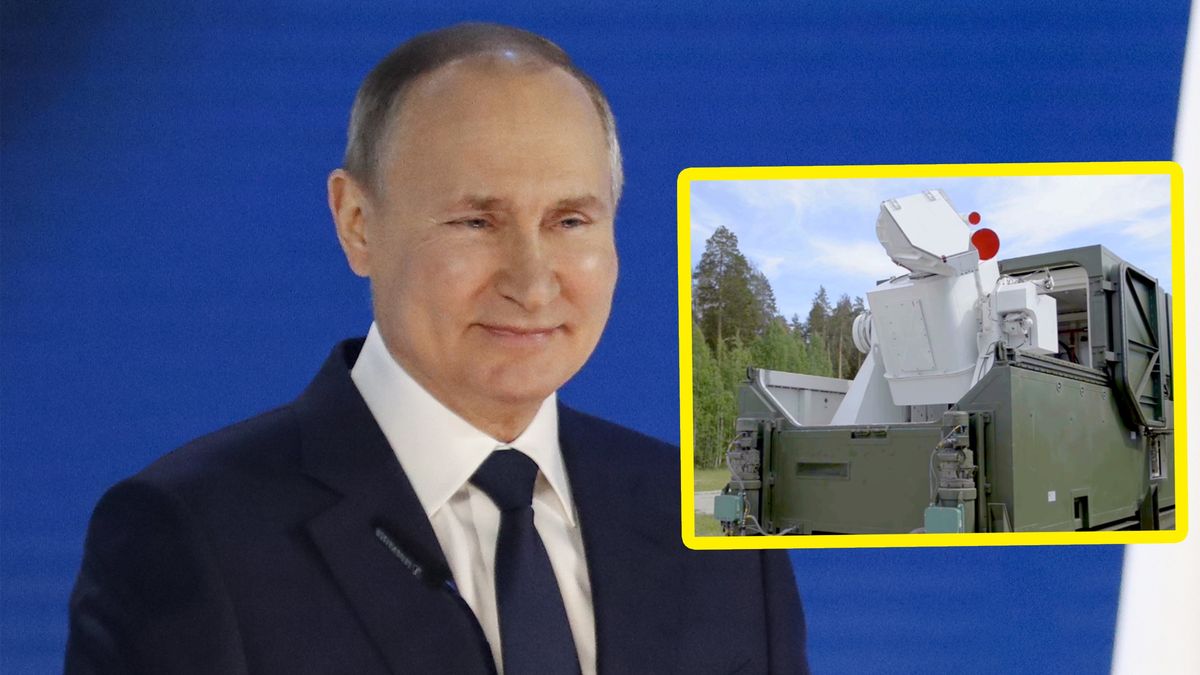 Władimir Putin grozi Zachodowi użyciem broni laserowej