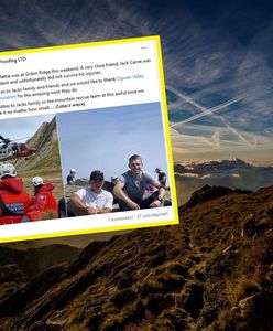 Horror podczas wspinaczki. Nie żyje 23-latek