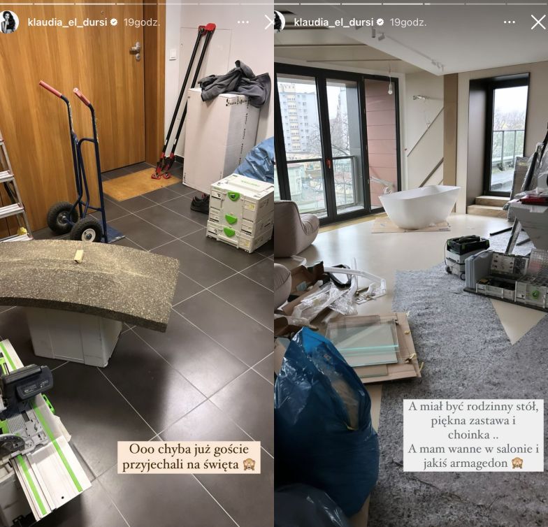 Klaudia El Dursi spędzi święta w hotelu