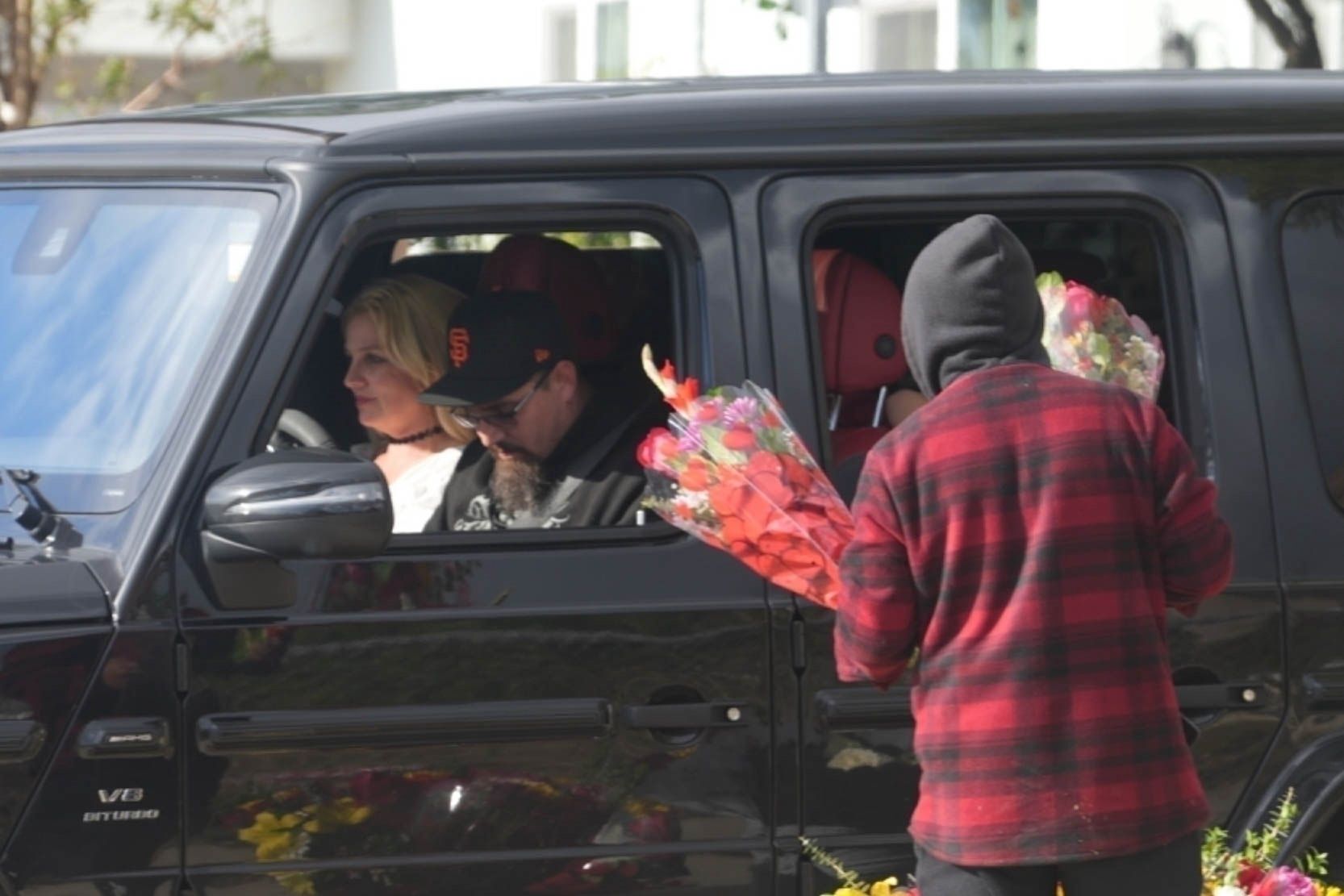 Britney Spears i Paul Soliz widziani w walentynki 