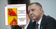 Marian Banaś komentuje decyzje prokuratury... memem