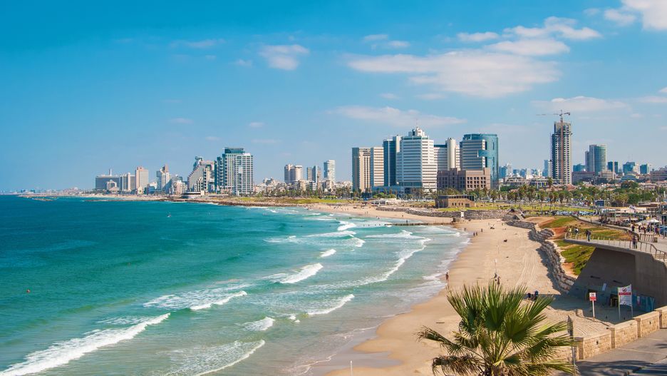 Plaża w Tel Awiwie zachwycają wielu 