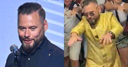 Krzysztof Stanowski, czyli Khris Stan Khan, WRÓCIŁ z wyprawy do Indii. Fani powitali go na lotnisku TANECZNYM KROKIEM (WIDEO)