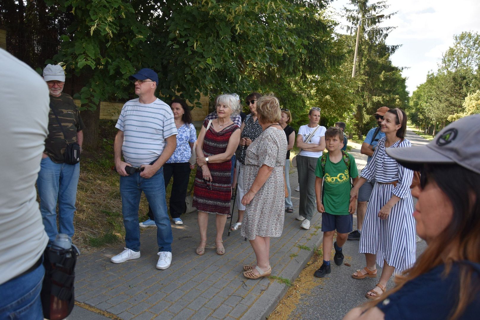 W Spacerze po Tarnowie z geologiem dr. Tomaszem Bardelem wzięło udział kilkadziesiąt osób