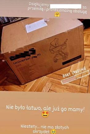 Potomek Ani i Kuby ma już wózek