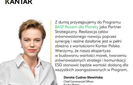 Kantar Polska partnerem programu "Razem dla Planety"