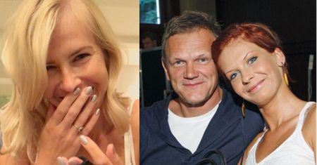 Edyta Pazura wyprawiła mężowi przyjęcie niespodziankę: "Miał być wieczór we dwoje, a tutaj na ogrodzie 40 osób" (FOTO)