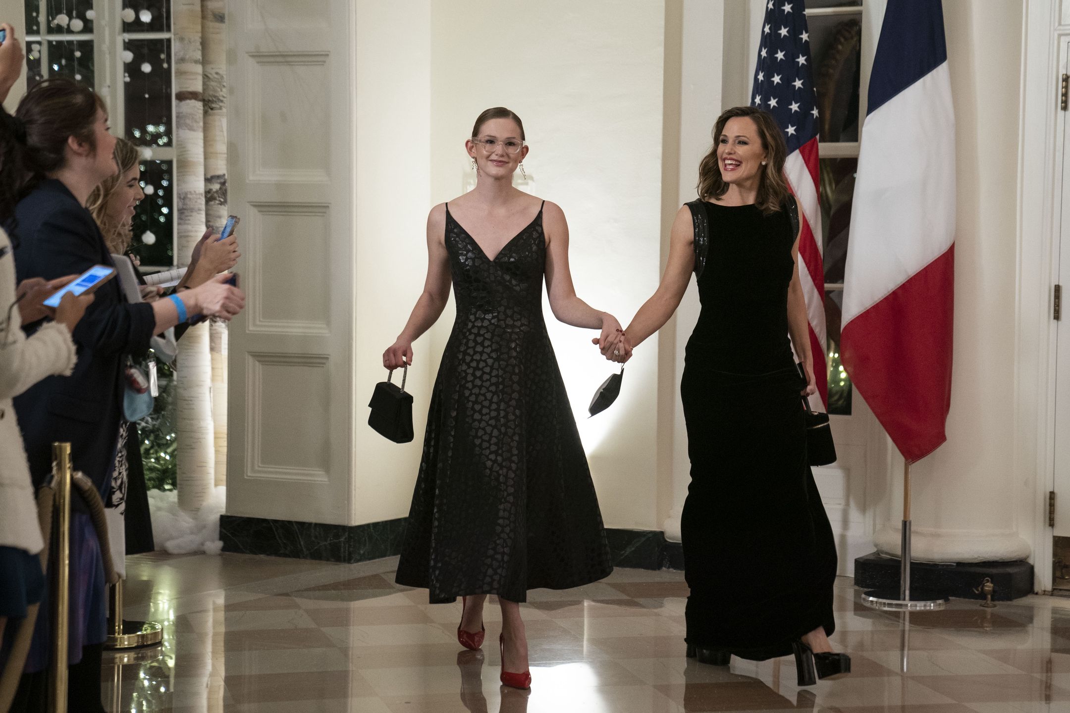 Violet Affleck i Jennifer Garner