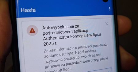 Koniec haseł w Microsoft Authenticator. Ostatni moment na eksport