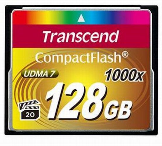 Transcend wprowadza szybkie karty CF 1000x