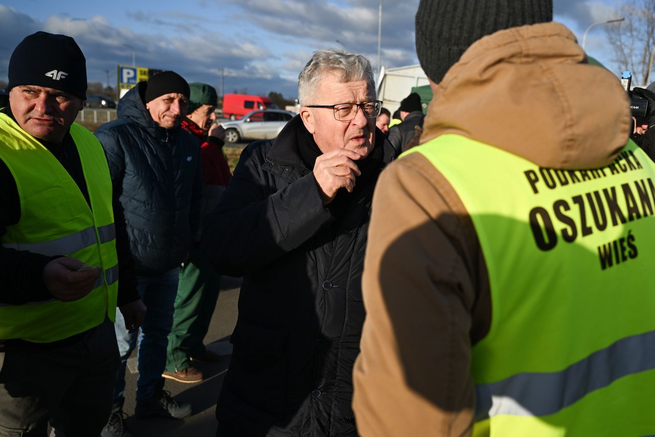 Protesty rolników. Minister: w dużej mierze inicjatywa polityczna