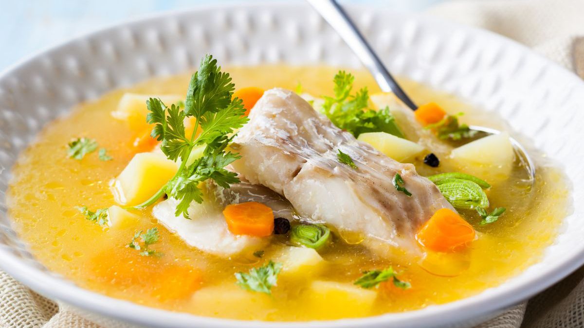 Zupa rybna - Pyszności