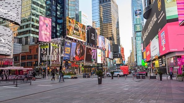 Ponad połowa zakażeń w USA pochodzi z jednego miasta