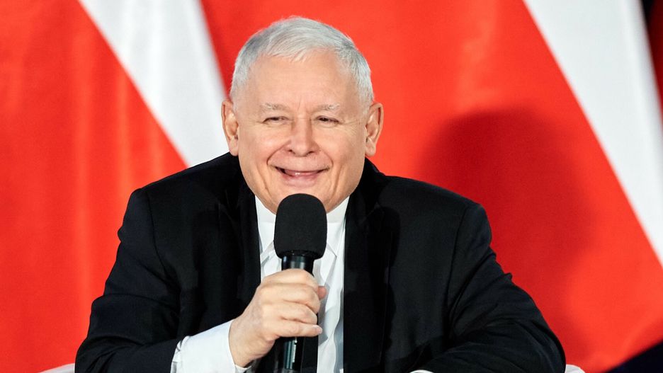 Jaros?aw Kaczy?ski w Tomaszowie Mazowieckim23.11.2022 Tomaszow Mazowiecki Powiatowe Centrum Animacji Spolecznej Spotkanie Prezesa PiS Jaroslawa Kaczynskiego z mieszkancami Tomaszowa Mazowieckiego N/z Jaroslaw Kaczynski Fot. Lukasz Szelag/REPORTERLukasz Szelag/REPORTER