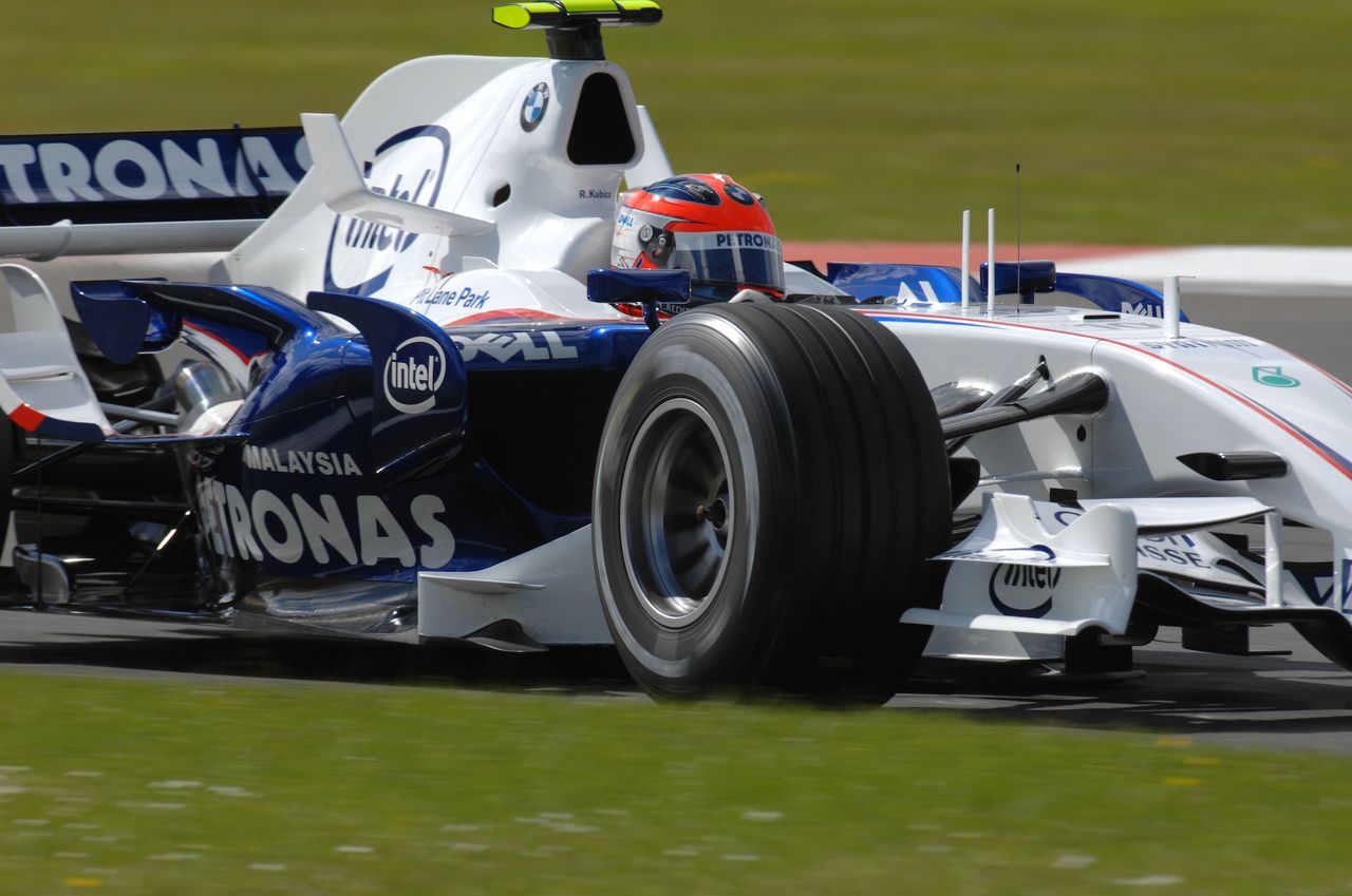 Robert Kubica w barwach BMW Sauber