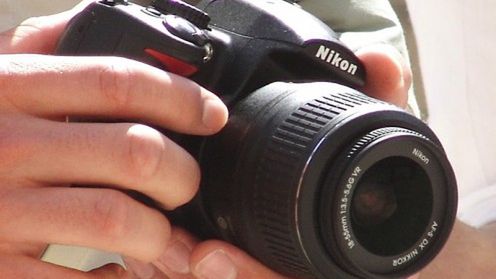 Nowa lustrzanka Nikona - zdjęcia szpiegowskie 1