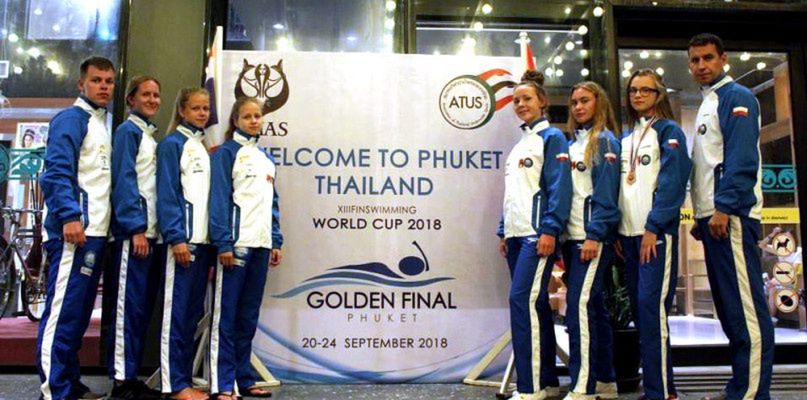 Zawodnicy Delfinka na Pucharze Świata w Tajlandii