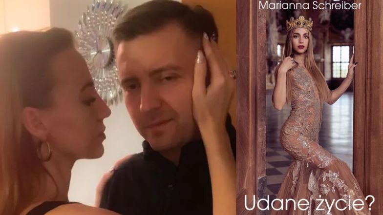 Marianna Schreiber chwali się okładką książki