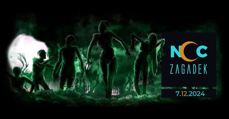 Zombie, zagadki i adrenalina. Noc Zagadek 2024 już w grudniu