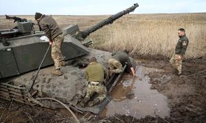 Miał być pancernym gigantem NATO. Grzęźnie w błocie