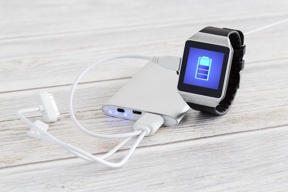 Smartwatch i powerbank