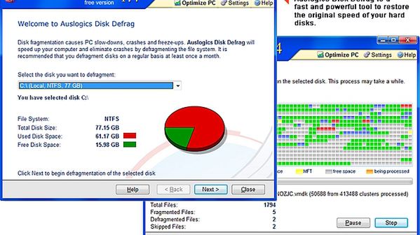 Nowa wersja optymalizatora dysków od Auslogics 1