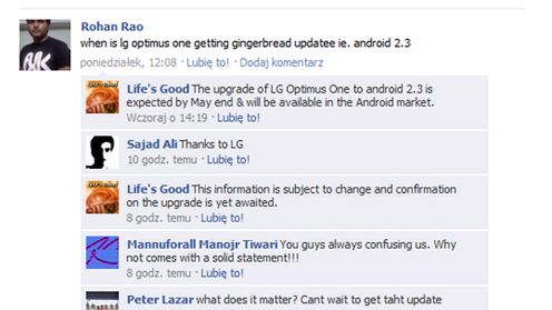 Aktualizacja Androida w LG Swift Plus najprawdopodobniej w maju 1