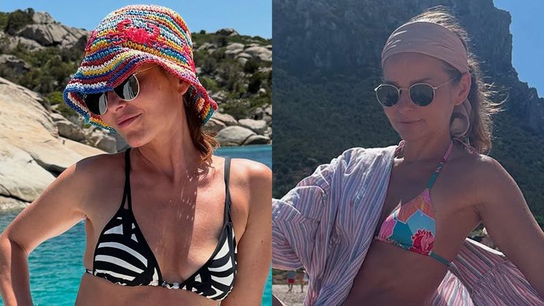 Paulina Sykut-Jeżyna pręży się w bikini