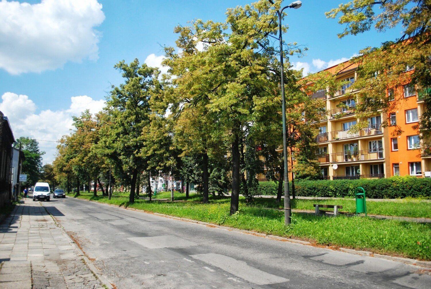 Tak wyglądały Aleje Majkowskiego 10 lat temu. Po remoncie ponad 130 dorodnych drzew ustąpiło miejsca nowym nasadzeniom