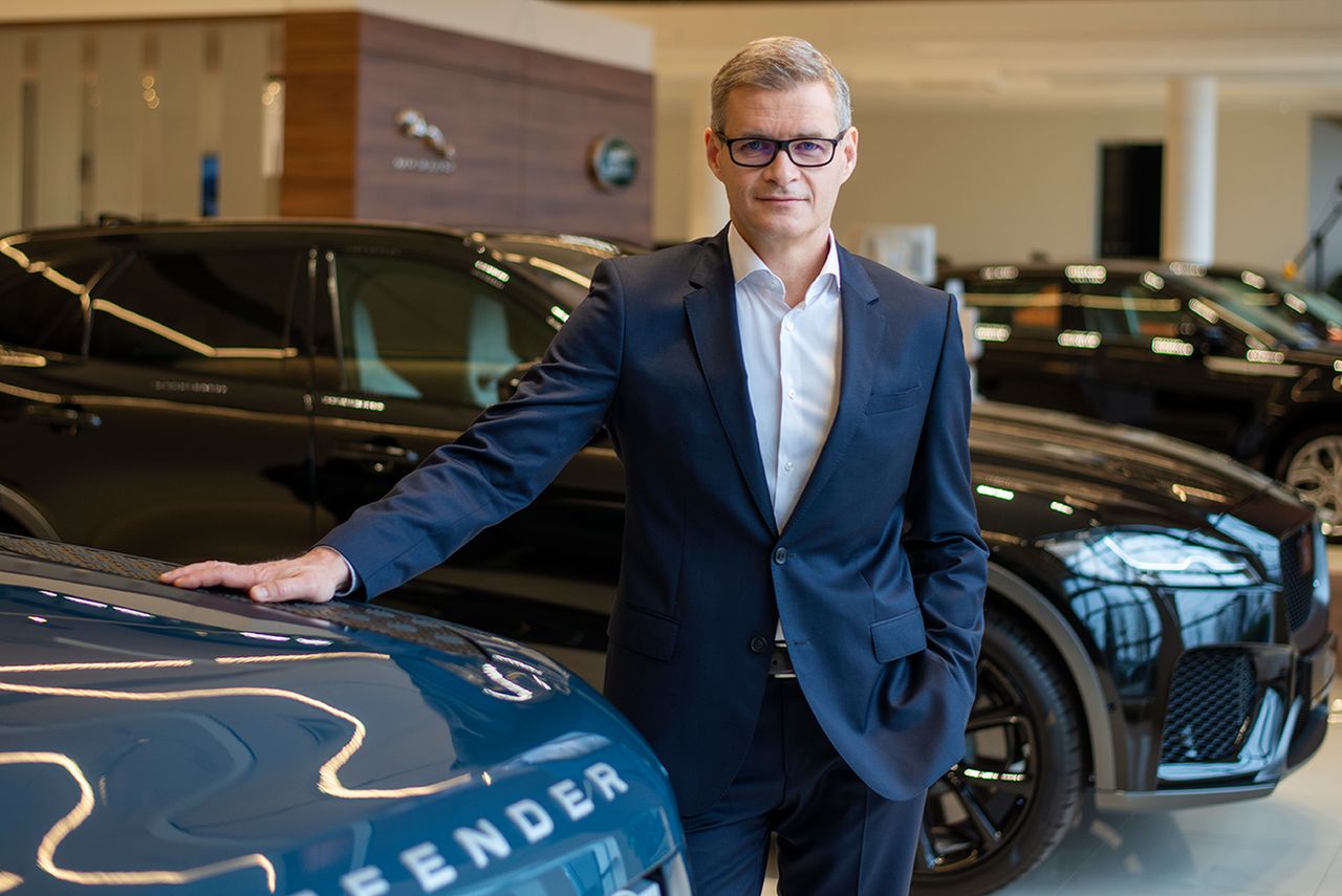 Jacek Górski, Dyrektor Zarządzający Inchcape JLR Poland (fot. Inchcape JLR)