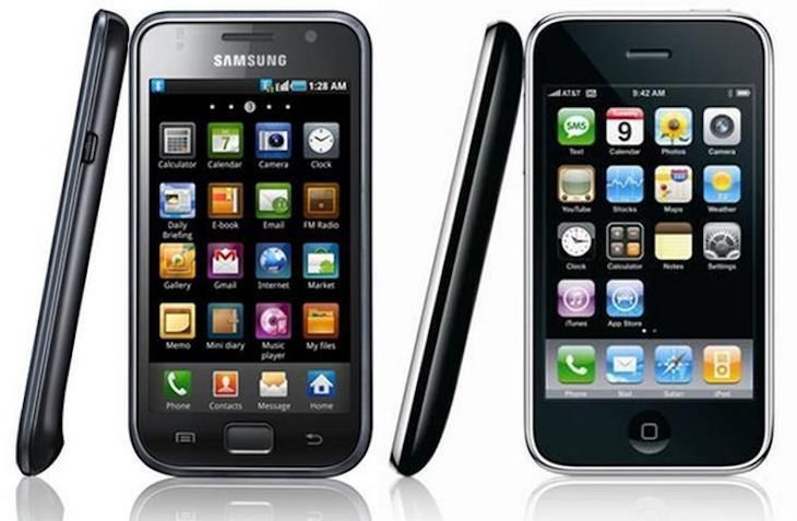 Samsung Galaxy S i iPhone 3GS - znajdź 3 różnice