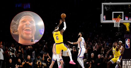 LeBron James pobił rekord wszech czasów. Reakcja syna powala