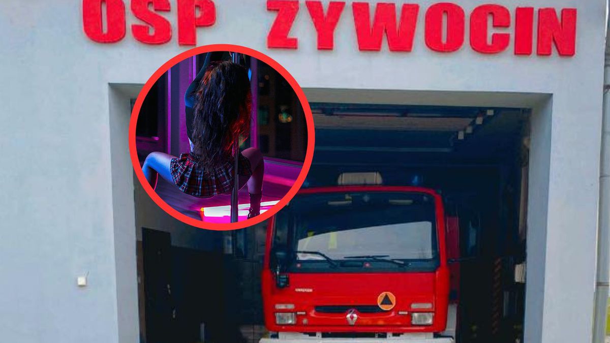Afera w Żywocinie. Striptiz na imprezie w OSP