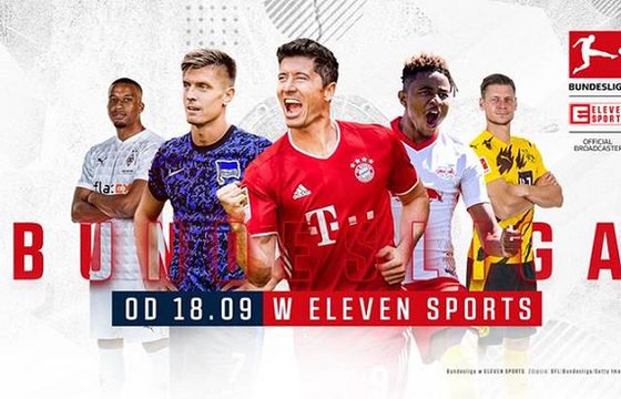 Nowy sezon piłkarskiej Bundesligi od 18 września w Eleven Sports i Canal+