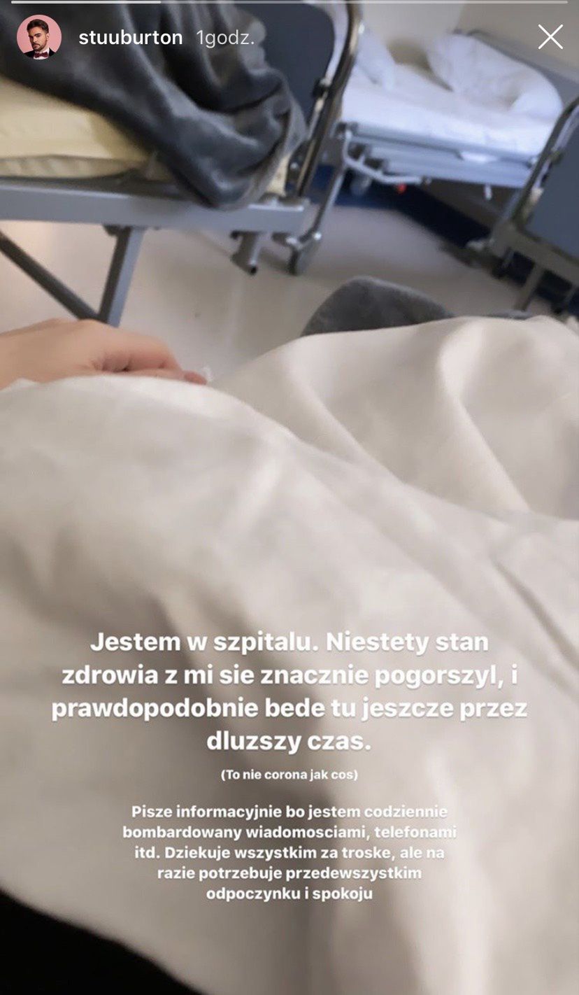 Stuu jest w szpitalu