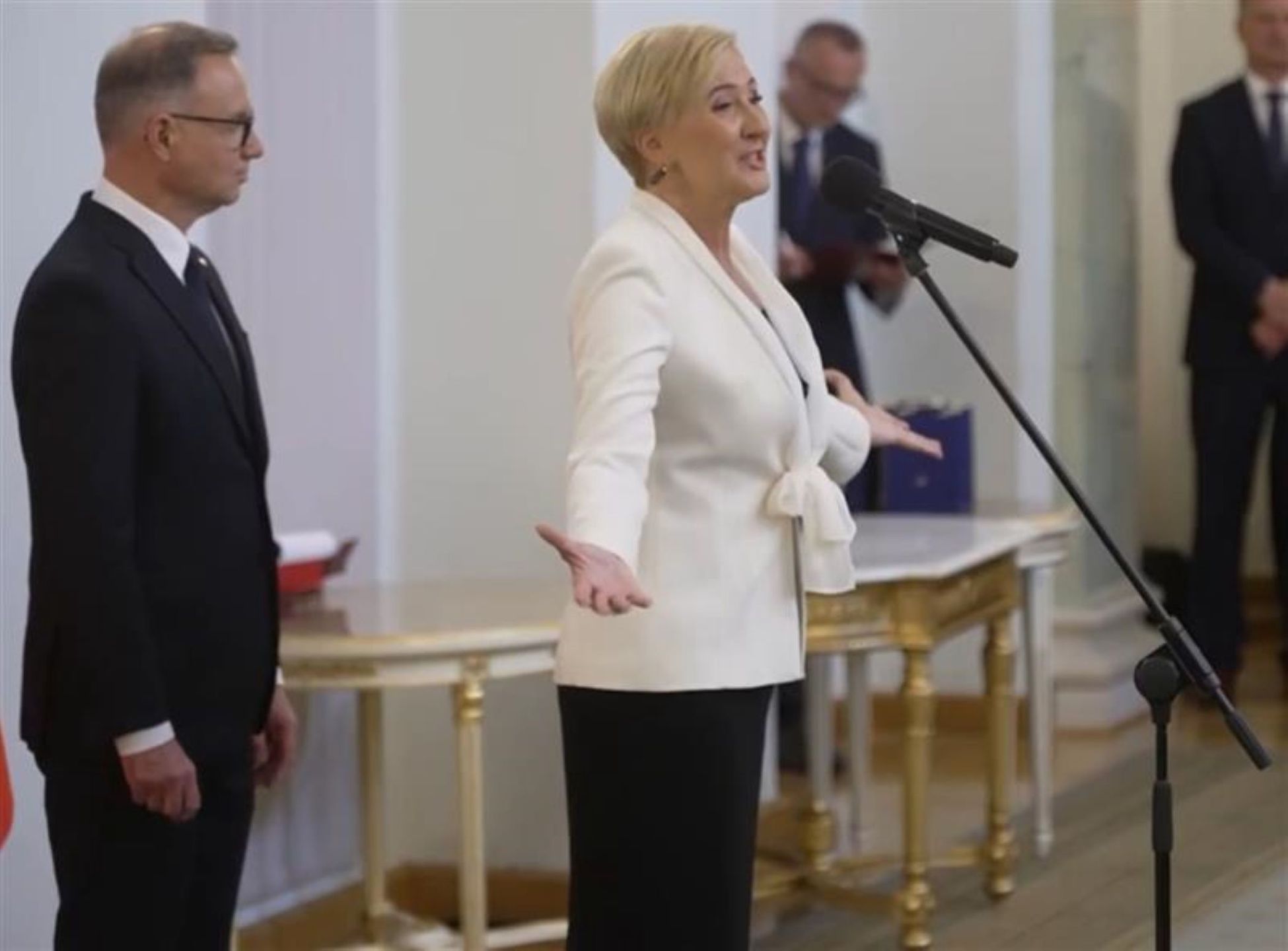 Agata Duda przemówiła